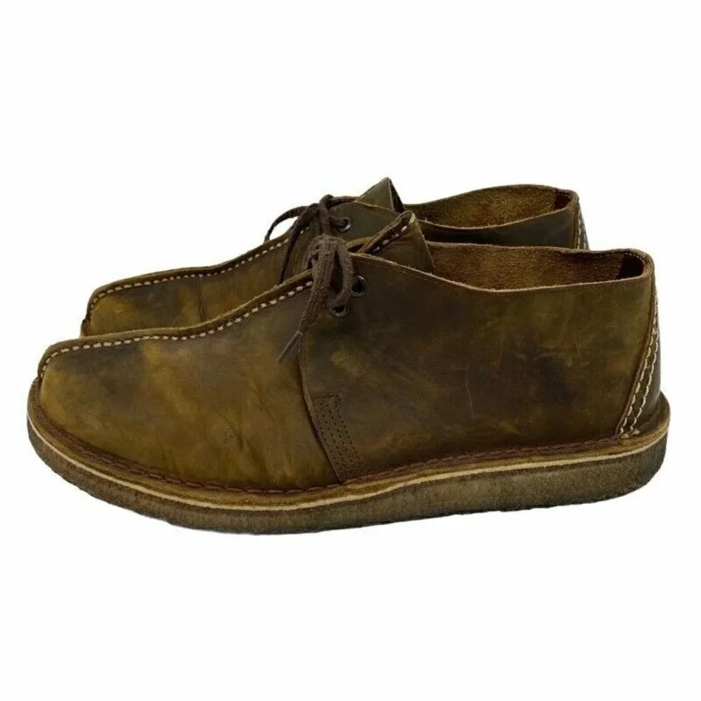 Clarks Originals Desert Trek Chukka Boots Brown 12